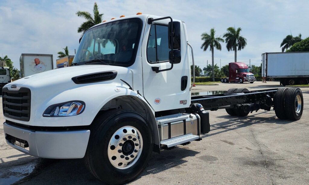 Freightliner M Single Axle Cab Chassis Truck Cummins