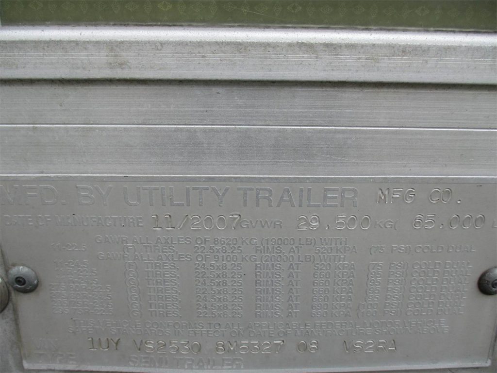 2008 UTILITY 53×102