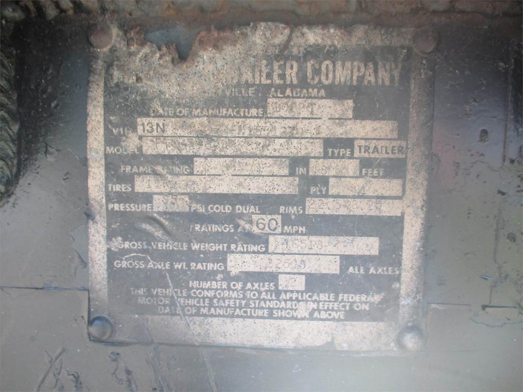 1991 Fontaine 48X102 WITH STEEL FLOOR AIR RIDE