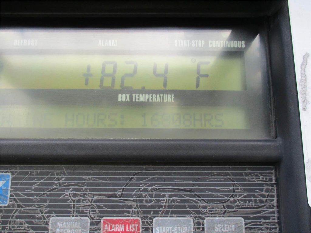 2009 Wabash 53 FT REEFER CARRIER X 2500A UNIT WITH 16808 HOURS