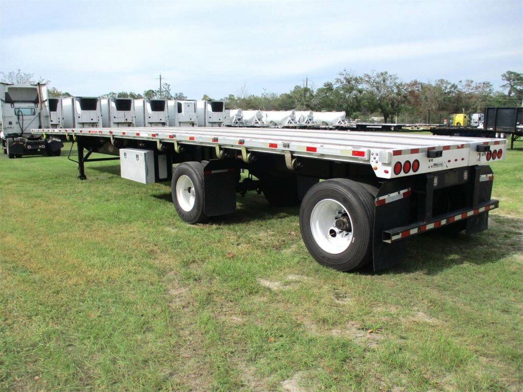 2015 Dorsey 48X102 SPREAD AXLE 2 ALUMINUM TOOL BOXES