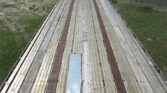 1997 Transcraft 48X96 SPREAD AXLE COMBO FLATBED