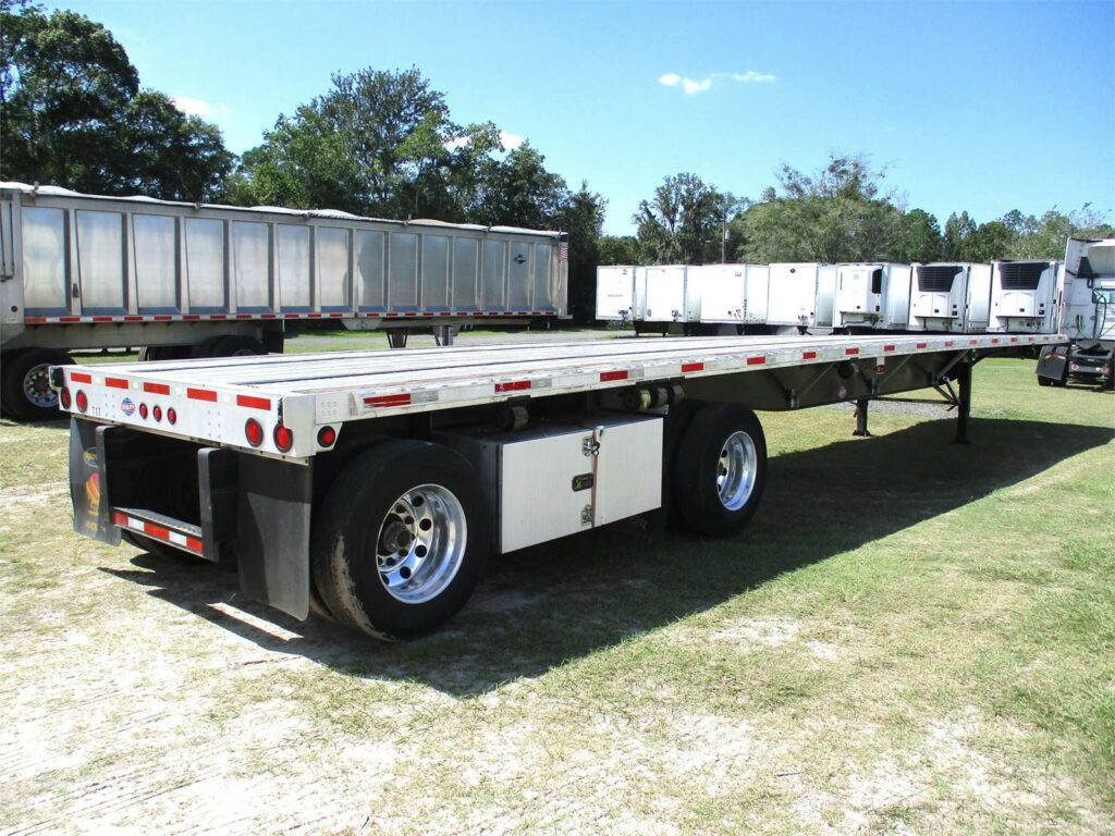 2018 UTILITY 48X102 SPREAD AXLE 2 ALUMINUM TOOL BOXES