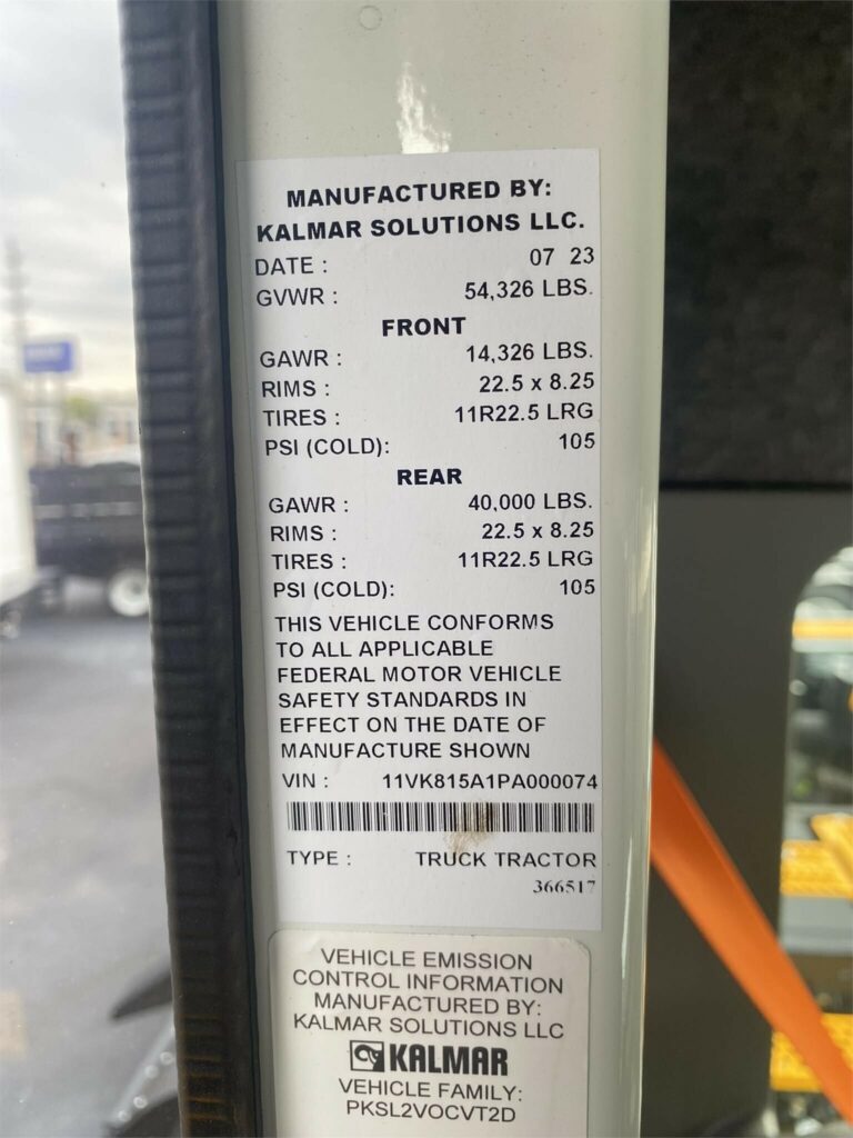 2023 KALMAR OTTAWA T2