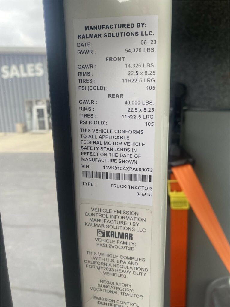 2023 KALMAR OTTAWA T2