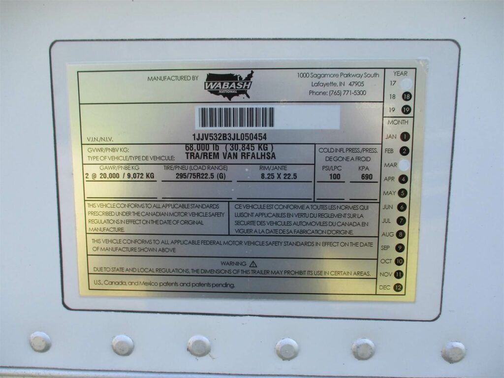 2018 Wabash 53×102