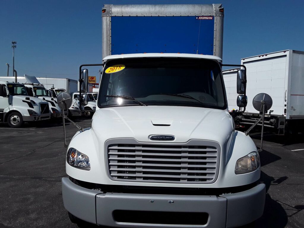 2018 Freightliner M2 106 26 ft Box Truck – 240HP, 6, Roll up Door, Liftgate