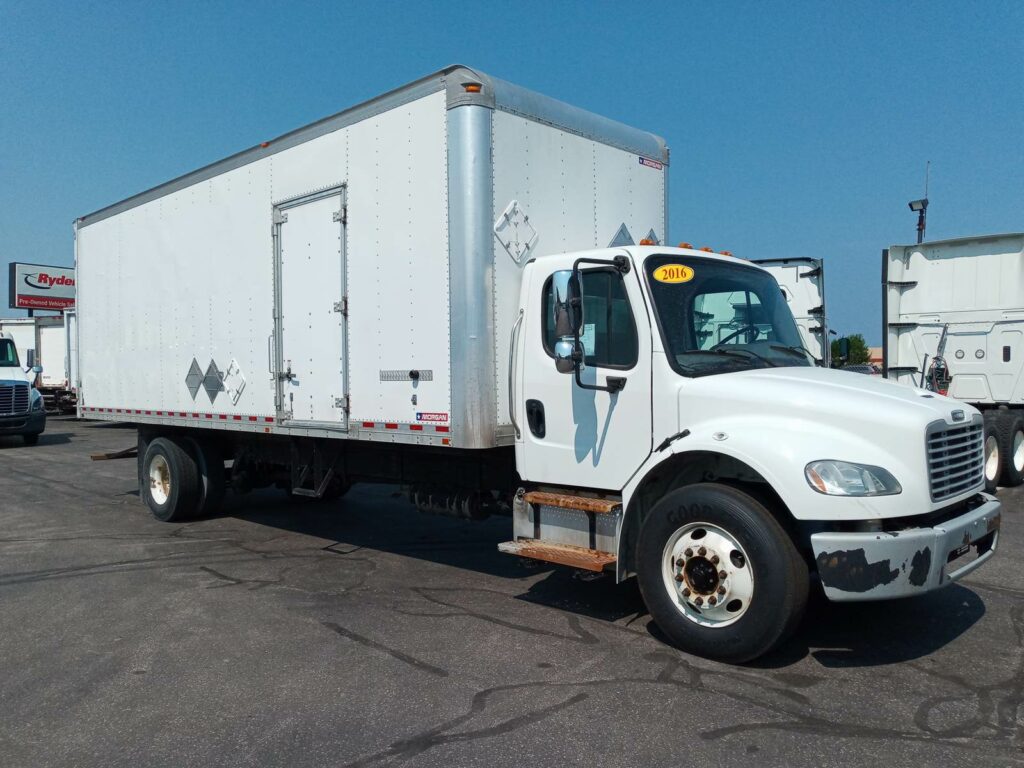 2016 Freightliner M2 106 26 ft Box Truck – 280HP, 9, Roll up Door