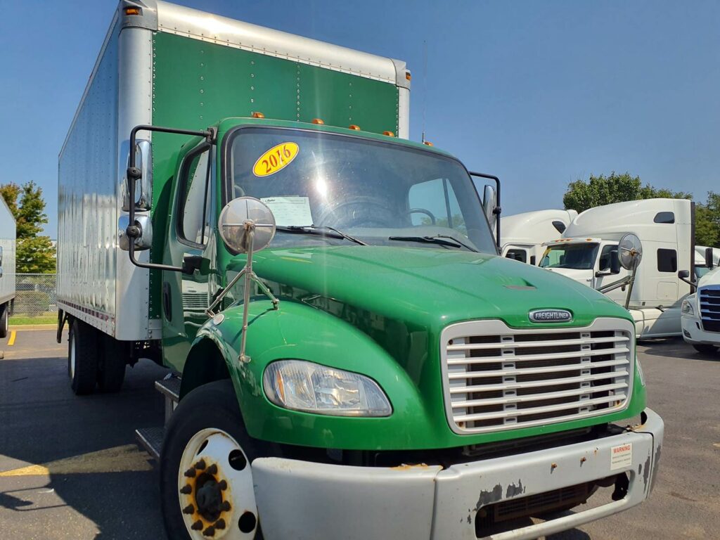 2016 Freightliner M2 106 22 ft Box Truck – 240HP, 9, Roll up Door, Liftgate