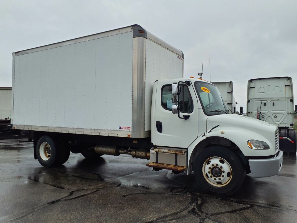 2014 Freightliner M2 106 18 ft Box Truck – 200HP, 6 Speed Manual, Roll up Door