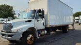 2018 International 4300 26 ft Box Truck – 260HP, 6 Speed Manual, Roll up Door, Liftgate