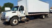 2019 International 4300 26 ft Box Truck – 240HP, 6, Roll up Door, Liftgate