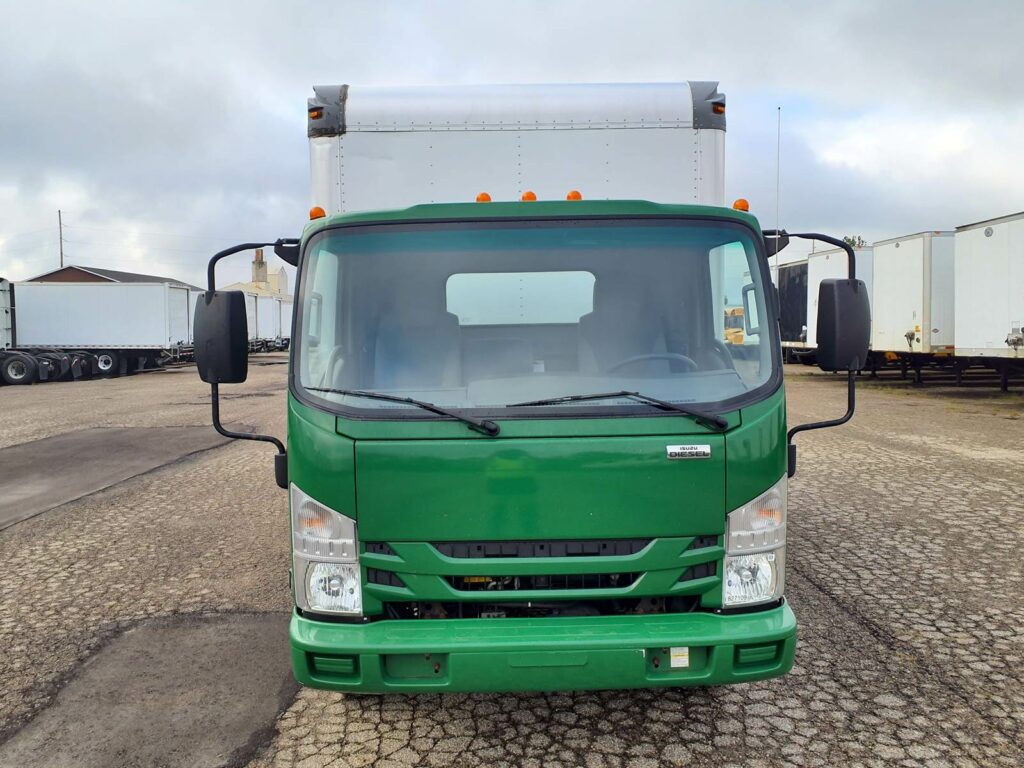 2018 Isuzu NPR 16 ft Box Truck – 215HP, 6, Roll up Door