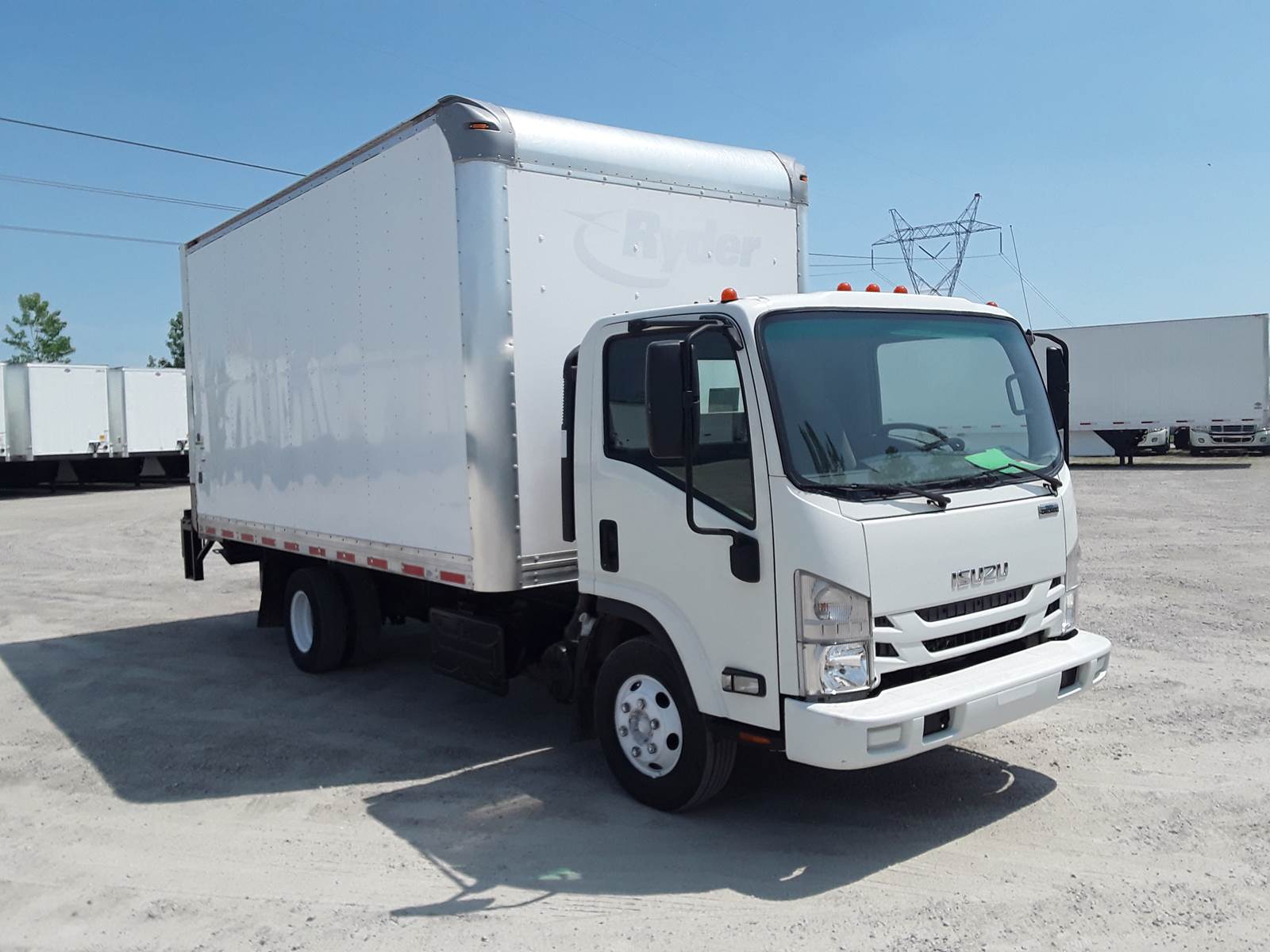 2018 Isuzu NPR HD 16 ft Box Truck - 215HP, 6, Roll up Door