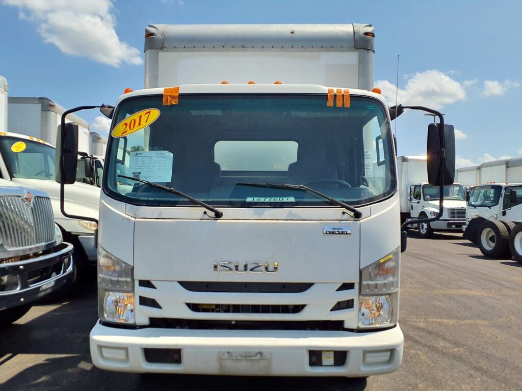 2017 Isuzu NPR HD 16 ft Box Truck – 215HP, 6, Roll up Door, Liftgate