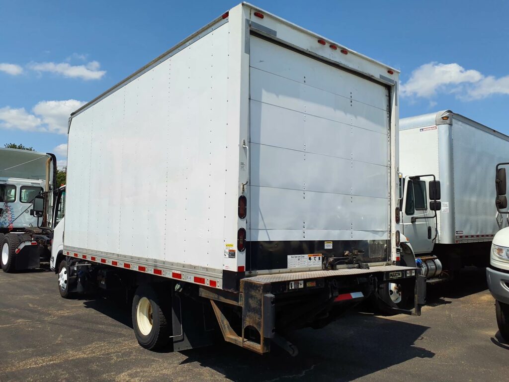 2017 Isuzu NPR HD 16 ft Box Truck – 215HP, 6, Roll up Door, Liftgate