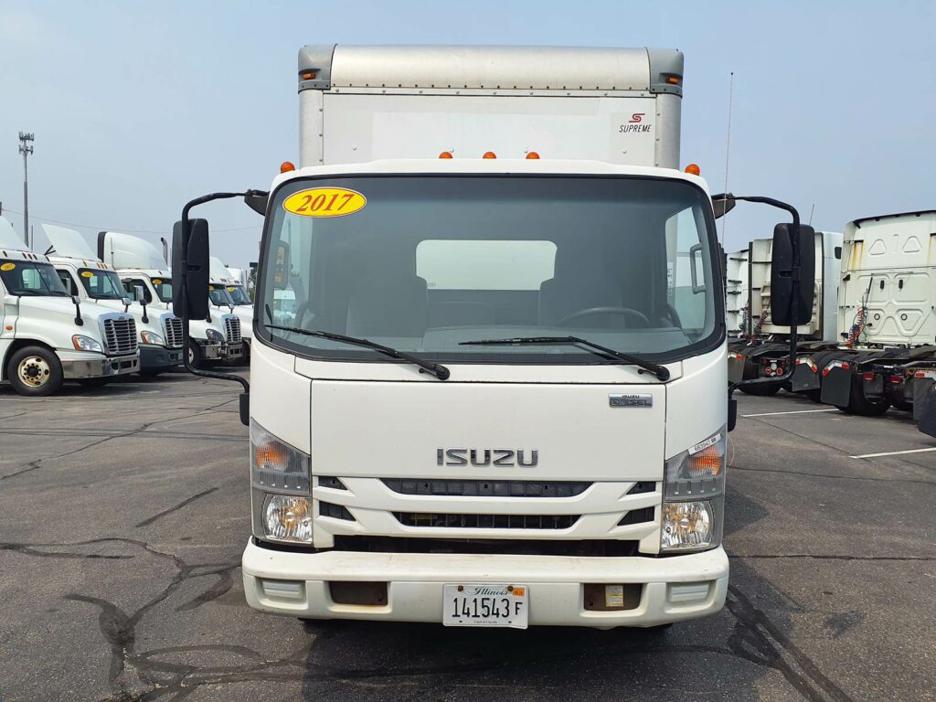 2017 Isuzu NPR HD 16 ft Box Truck – 215HP, 6, Roll up Door, Liftgate