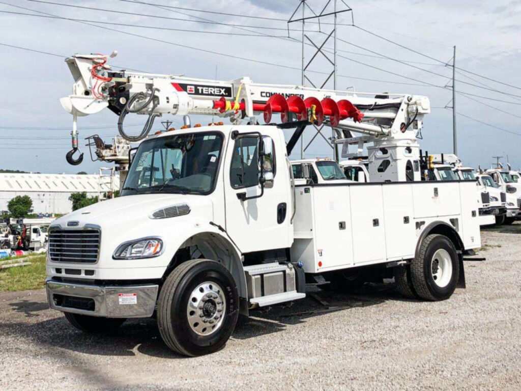 2024 Freightliner M2 106 Digger Derrick Truck – Cummins, 300HP, Automatic