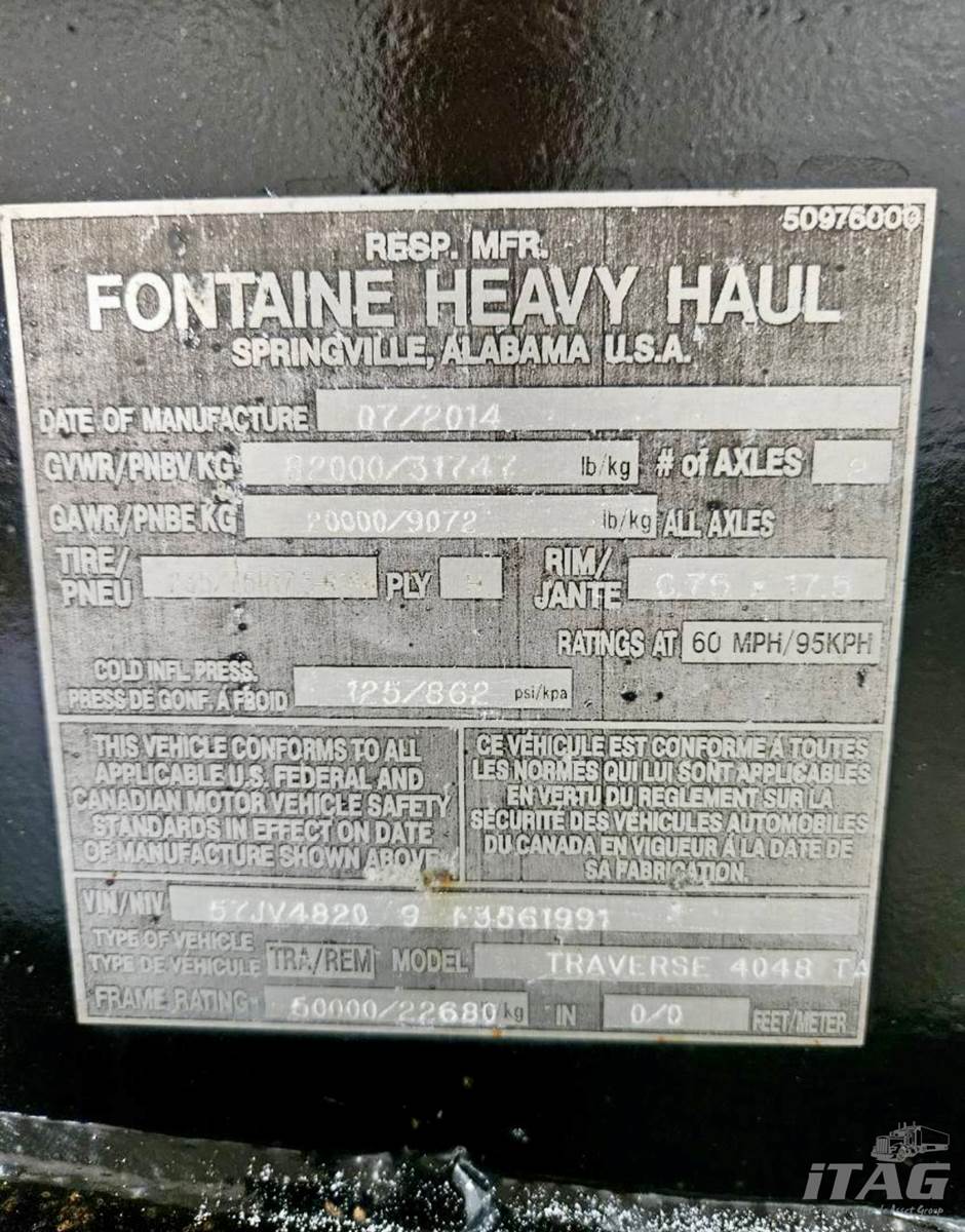 fontaine heavy haul