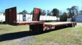 2007 John Evans 48X102 FORKLIFT RAMP DROP DECK TRAILER