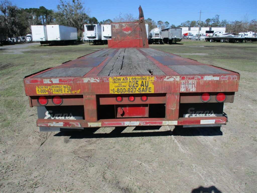 2007 John Evans 48X102 FORKLIFT RAMP DROP DECK TRAILER