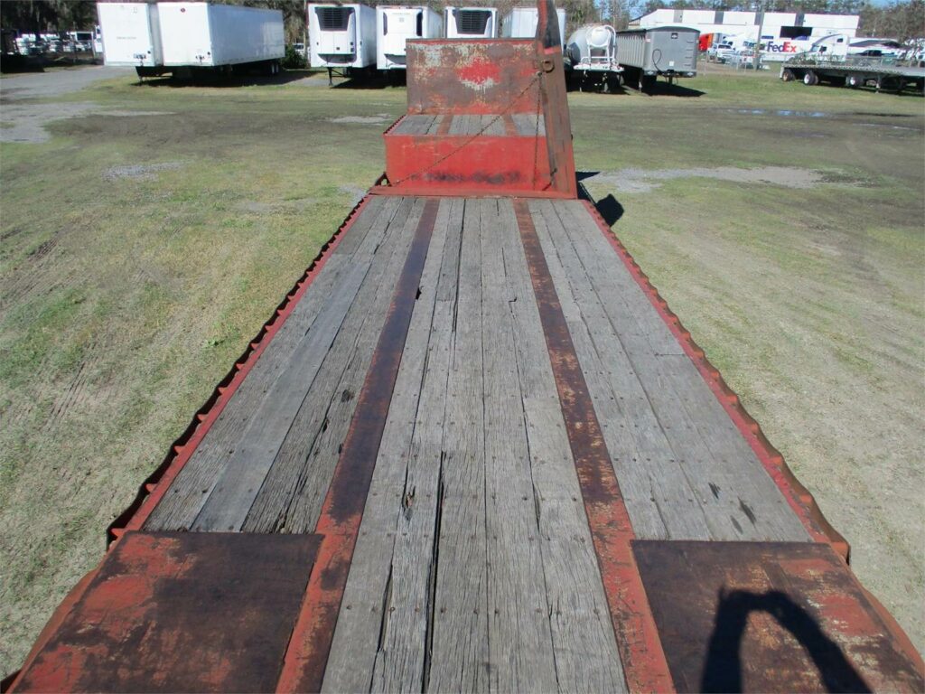 2007 John Evans 48X102 FORKLIFT RAMP DROP DECK TRAILER