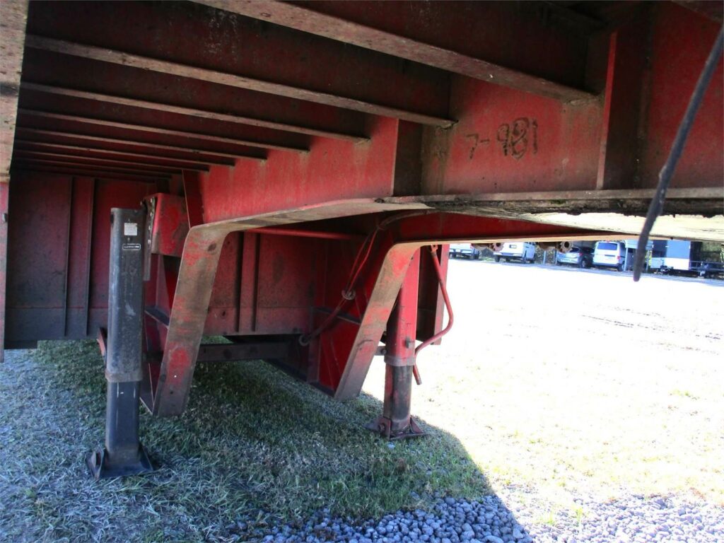 2007 John Evans 48X102 FORKLIFT RAMP DROP DECK TRAILER