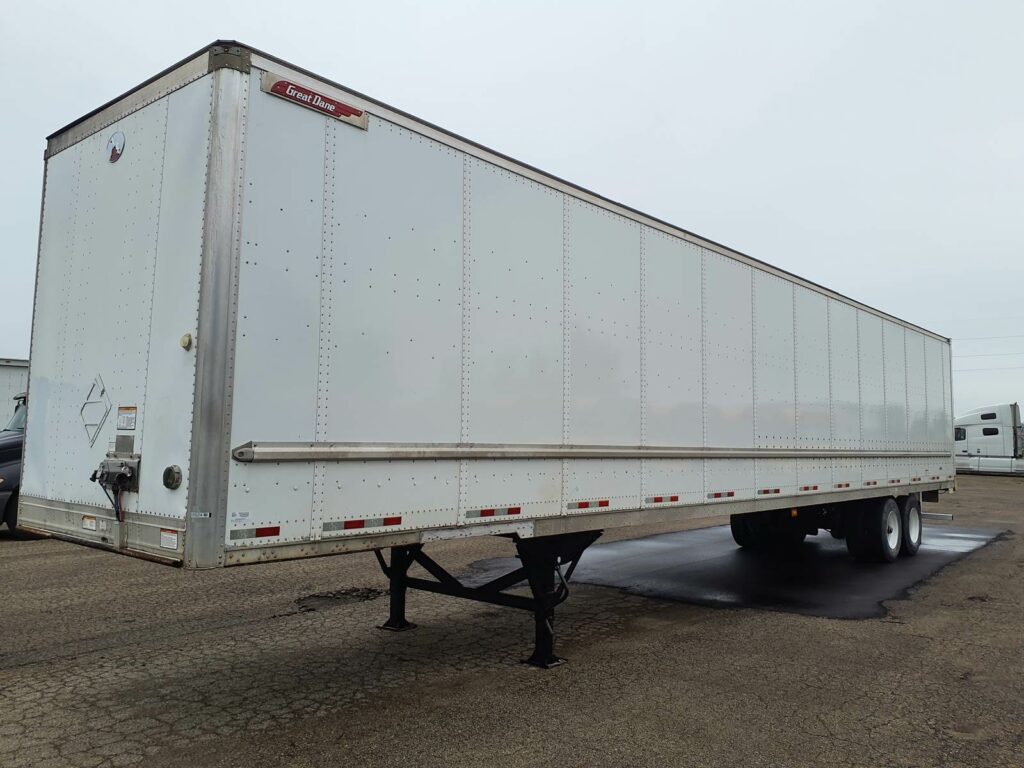 2014 Great Dane 53 ft Dry Van Trailer – Swing Door, Air Ride