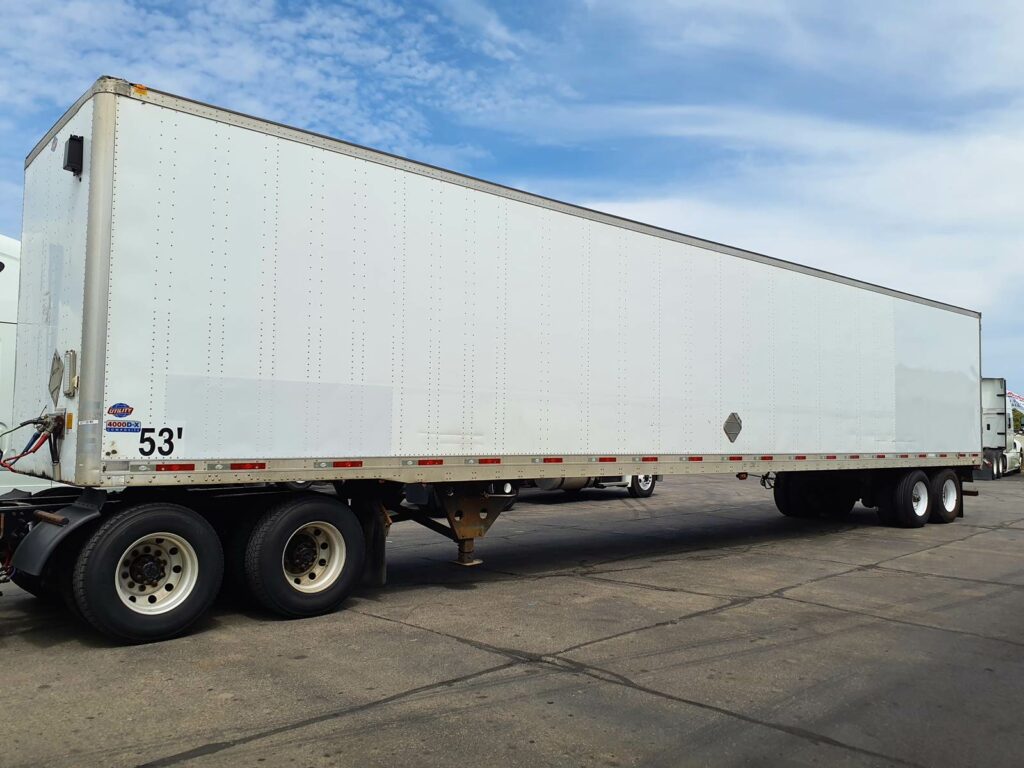 2011 UTILITY 4000DX 53 ft Dry Van Trailer – Swing Door, Air Ride