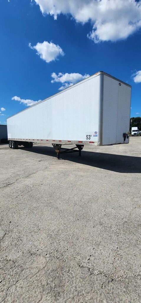 2013 UTILITY 4000DX 53 ft Dry Van Trailer – Swing Door, Leaf Springs