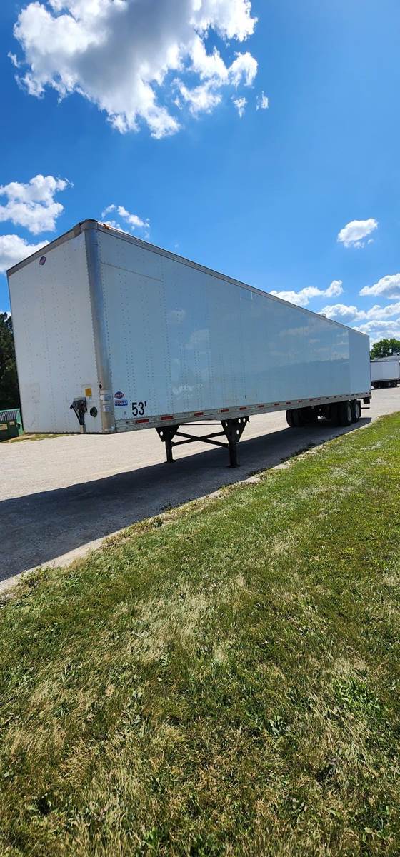 2013 UTILITY 4000DX 53 ft Dry Van Trailer Roll up Door, Air Ride