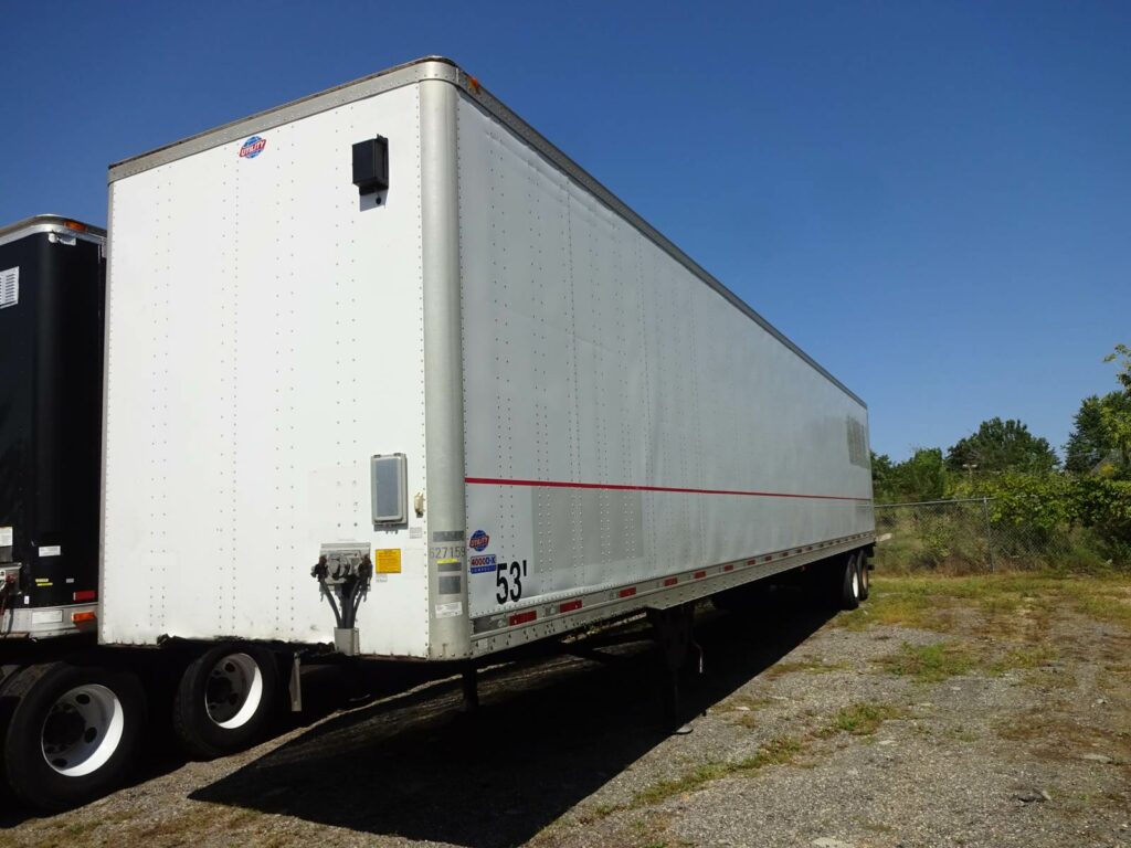 2011 UTILITY 4000DX 53 ft Dry Van Trailer – Swing Door, Air Ride, Single Axle