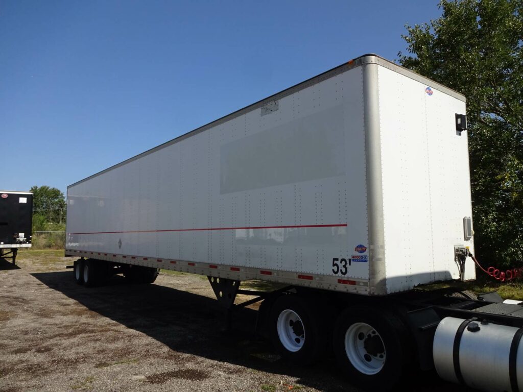 2011 UTILITY 4000DX 53 ft Dry Van Trailer – Swing Door, Air Ride, Single Axle