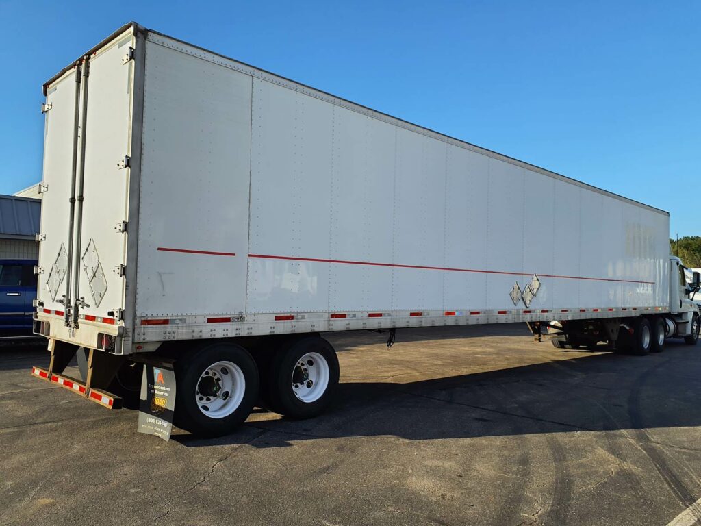 2012 UTILITY 4000DX 53 ft Dry Van Trailer – Swing Door, Air Ride