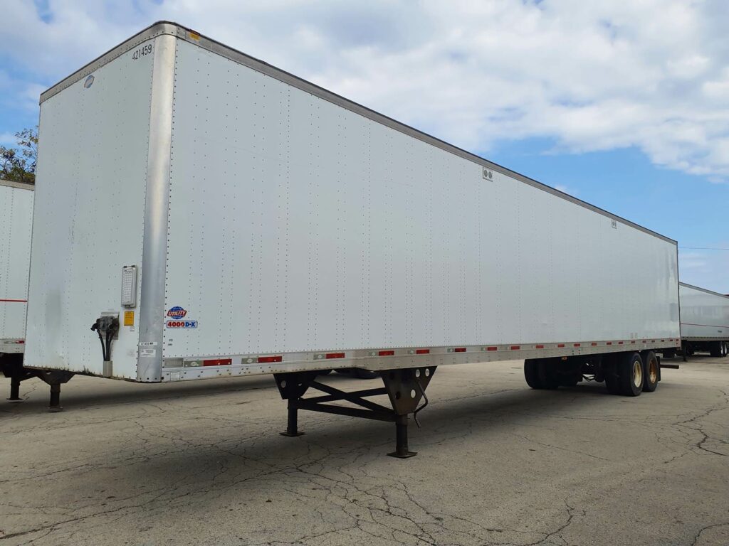 2007 UTILITY 53 ft Dry Van Trailer – Swing Door, Air Ride