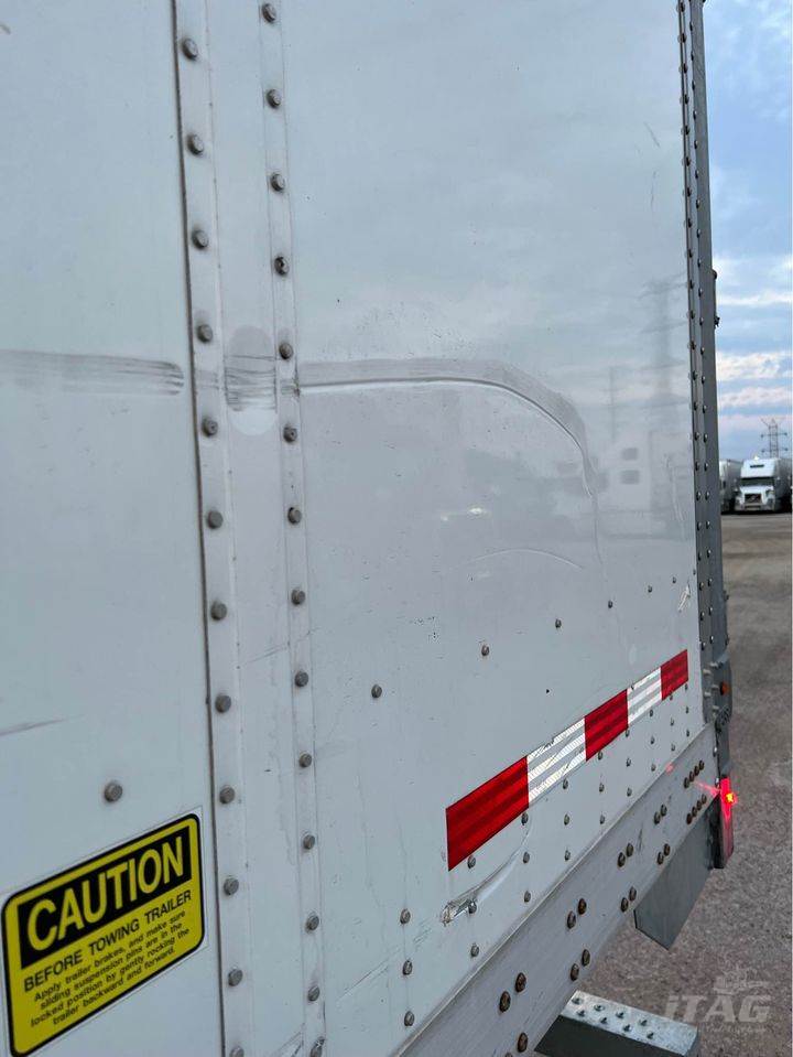 2022 Vanguard 53ft Dry Van Trailer – DuraPlate Walls, Aluminum Roof, Swing Doors, Air Ride, Side Skirts, Tire Inflation System