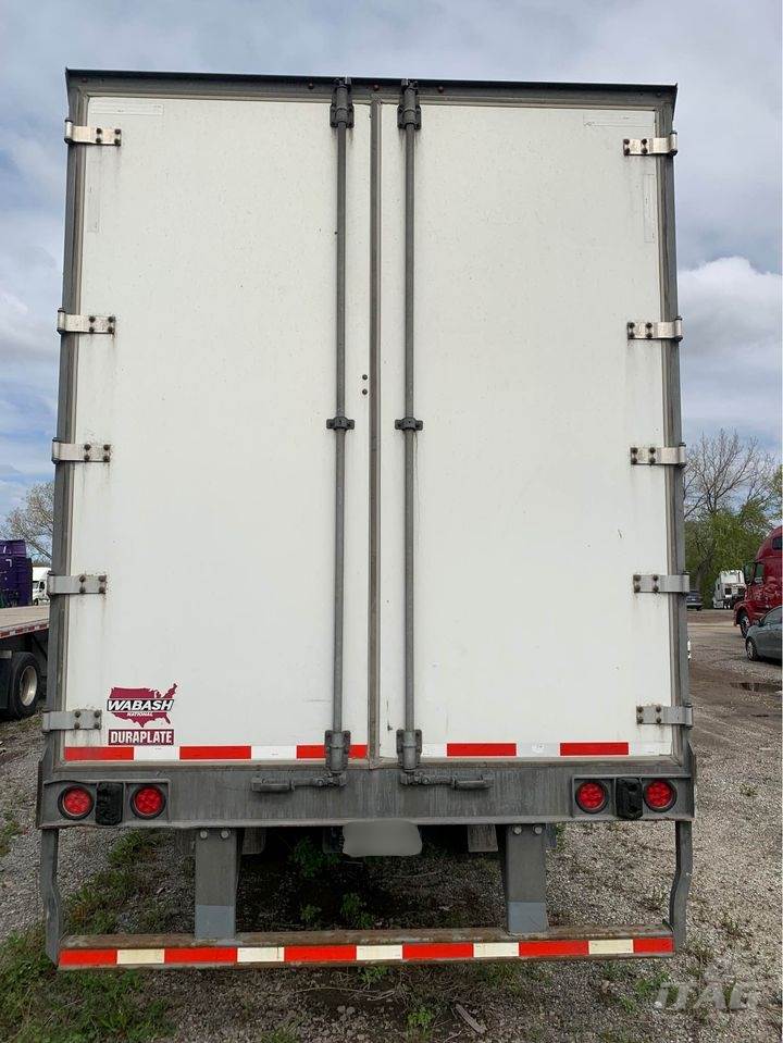 2018 Wabash 53ft Dry Van Trailer – DuraPlate Walls, Aluminum Roof, Swing Doors, Side Skirts, Tire Inflation System