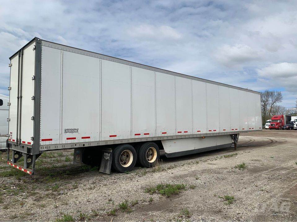 2018 Wabash 53ft Dry Van Trailer – DuraPlate Walls, Aluminum Roof, Swing Doors, Side Skirts, Tire Inflation System