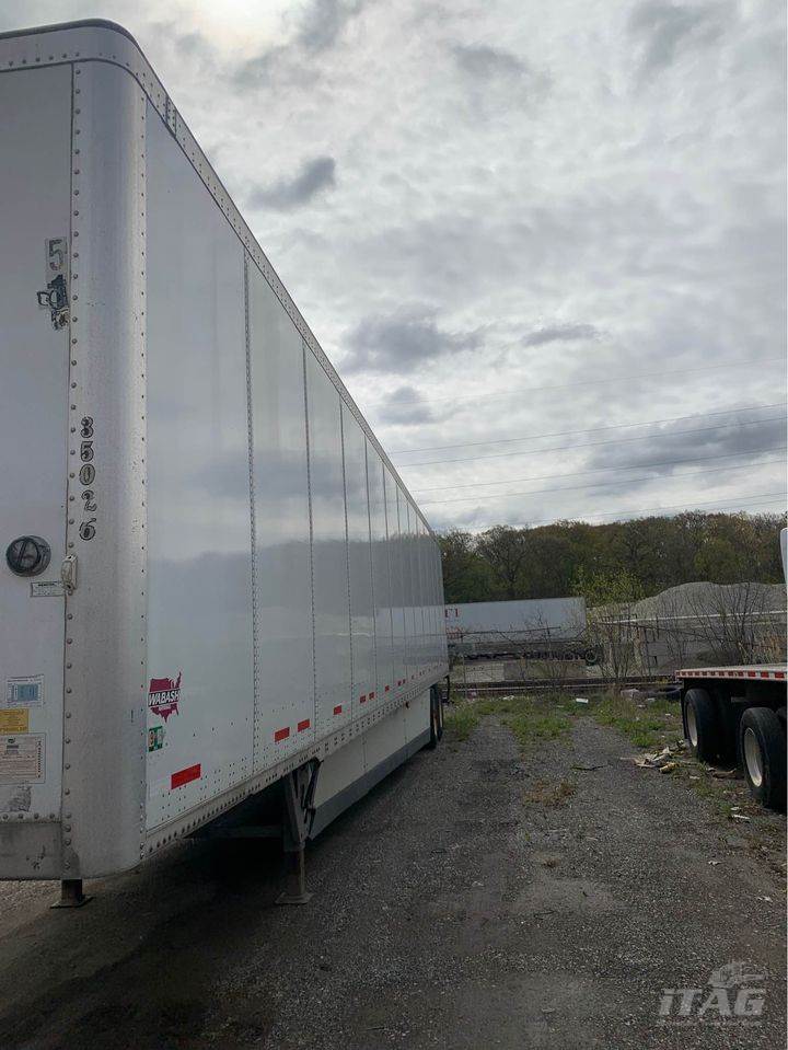 2018 Wabash 53ft Dry Van Trailer – DuraPlate Walls, Aluminum Roof, Swing Doors, Side Skirts, Tire Inflation System
