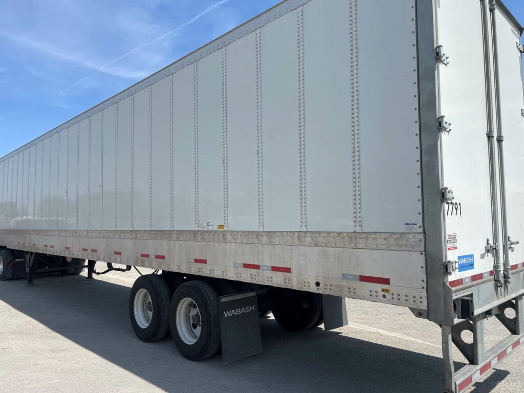 2023 Wabash 53ft Dry Van Trailer – DuraPlate Walls, Aluminum Roof, Air Ride, Swing Doors