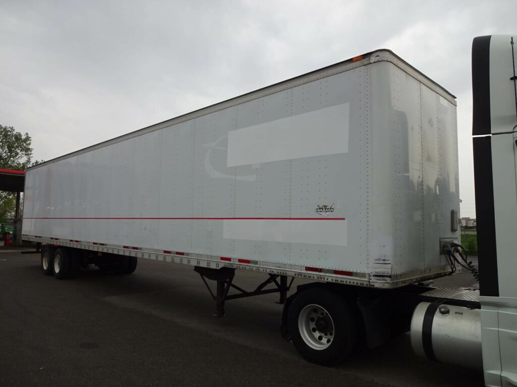 2008 Wabash 53 ft Dry Van Trailer – Swing Door, Air Ride, Single Axle