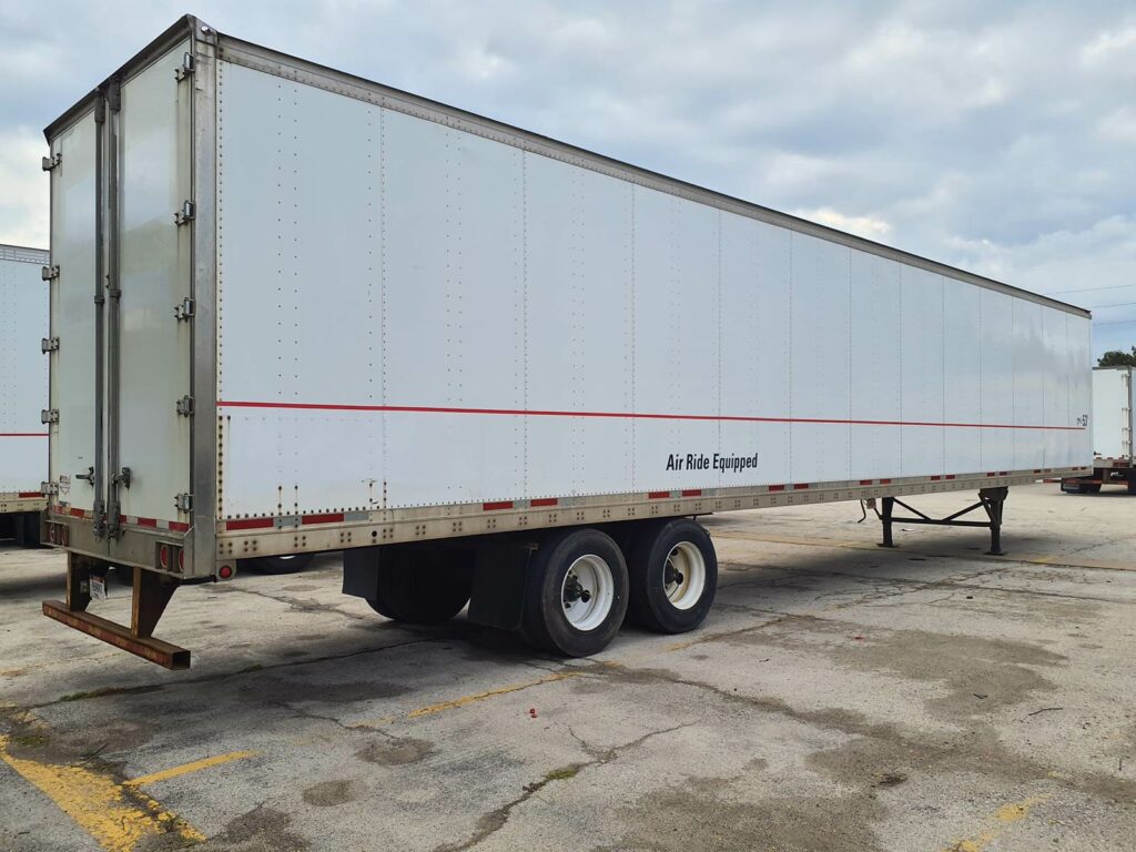 2008 Wabash 53 ft Dry Van Trailer – Swing Door, Air Ride, Single Axle