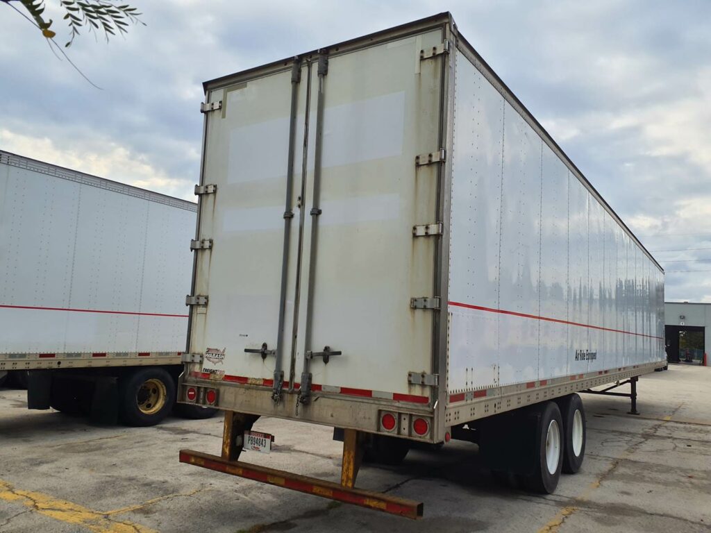 2008 Wabash 53 ft Dry Van Trailer – Swing Door, Air Ride, Single Axle