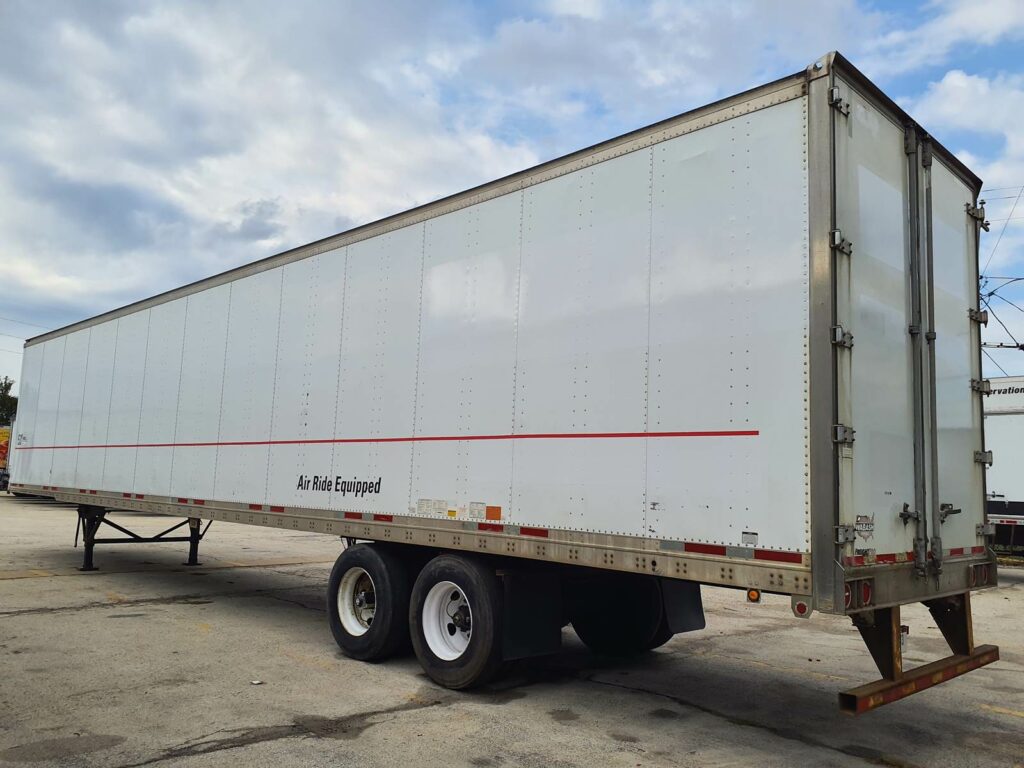 2008 Wabash 53 ft Dry Van Trailer – Swing Door, Air Ride, Single Axle