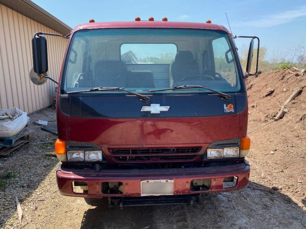 2002 Chevrolet W3500 Flatbed Dump Truck