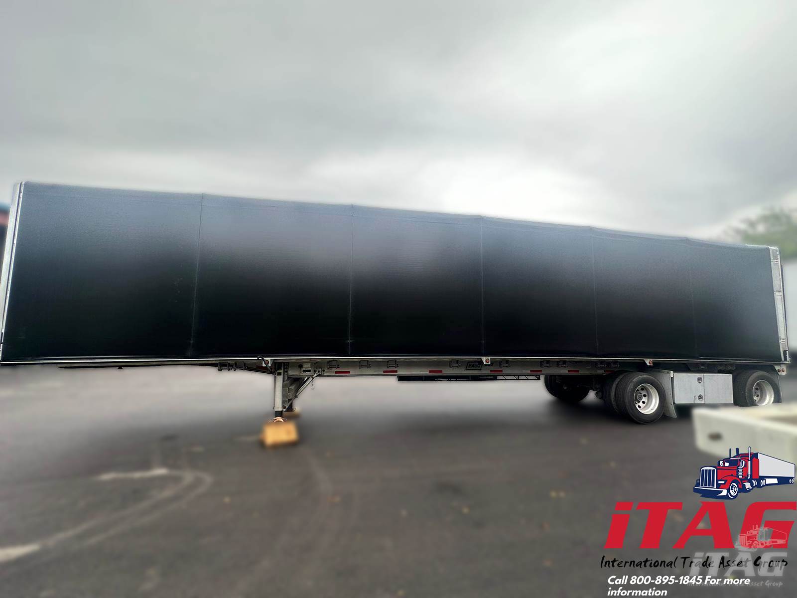 2015 East 48ft Conestoga Flatbed Trailer All Aluminum, Aluminum Floor