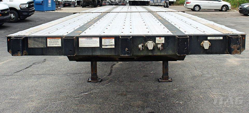 2020 Great Dane 48ft Flatbed Trailer – Combo, Aluminum Floor, Fixed Spread Axle, Pipe Stakes