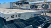 2020 Transcraft 53ft Flatbed Trailer – Combo, Aluminum Floor, Rear Sliding Axle, Toolbox