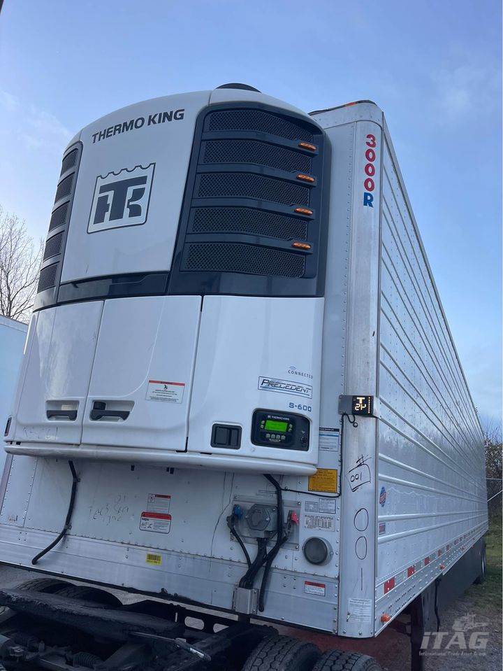 2023 UTILITY 53ft Reefer Trailer – 3,200 Hours, Thermo King Unit, Swing Doors, Side Skirts, Tire Inflattion System, Disc Brakes