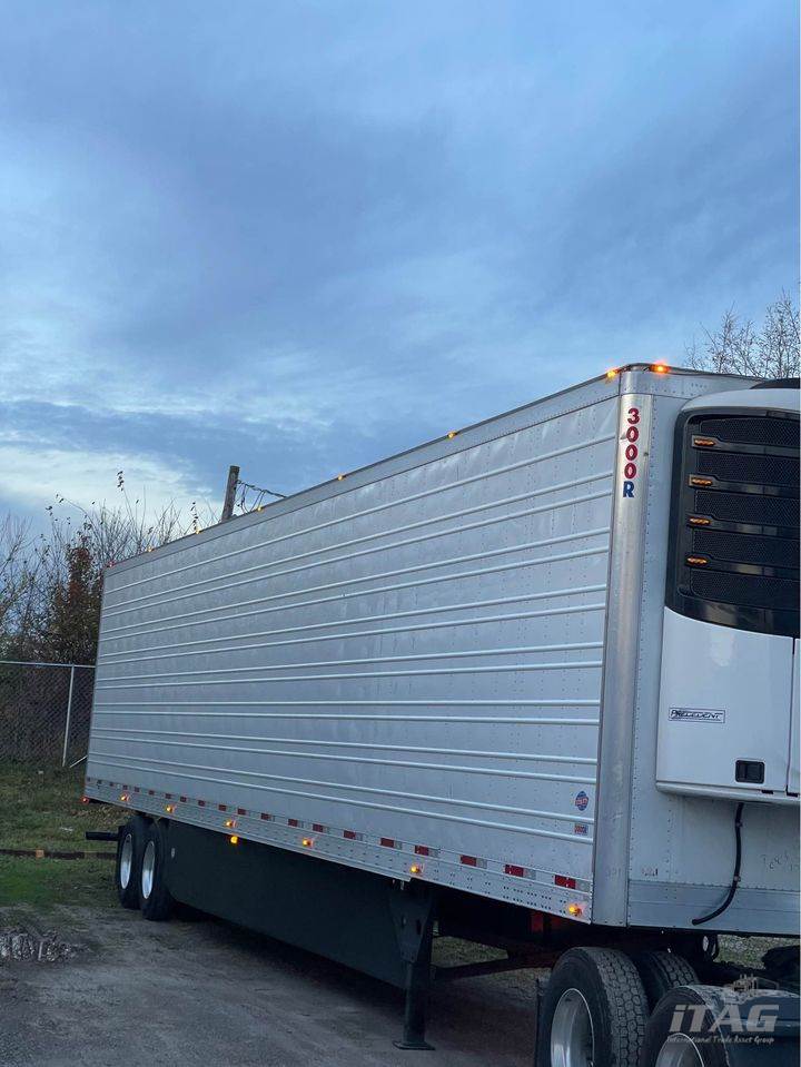 2023 UTILITY 53ft Reefer Trailer – 3,200 Hours, Thermo King Unit, Swing Doors, Side Skirts, Tire Inflattion System, Disc Brakes